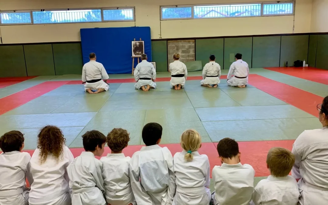 Assemblée Générale, cours commun et parents sur le tatami …