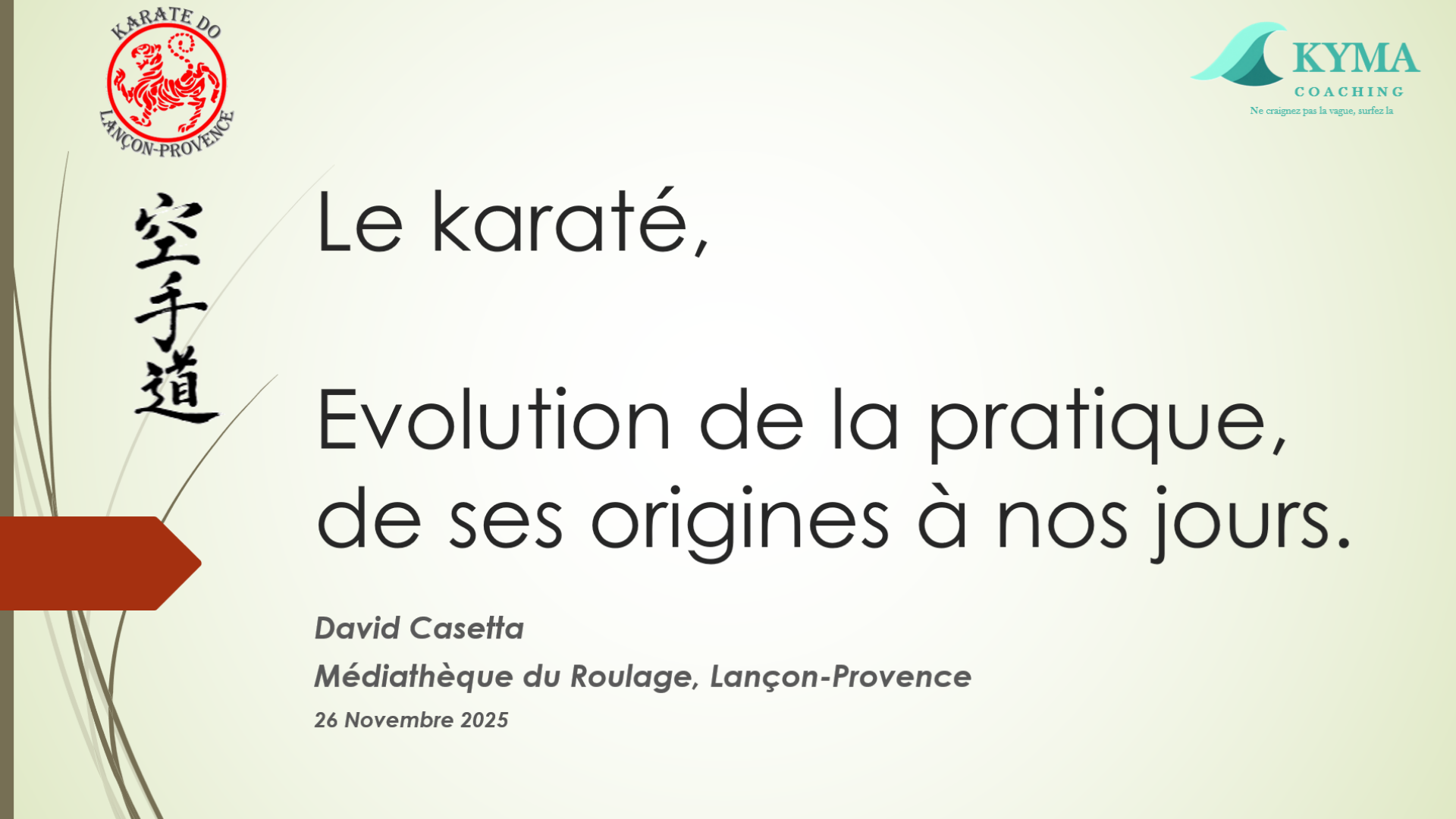 Conférence du 26 novembre 2025 à la Médiathèque du Roulage