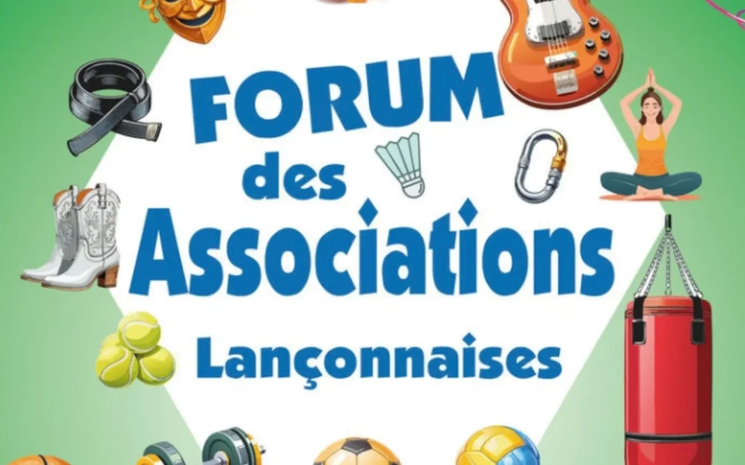 Le club au forum des association le 7 Sept. 2024
