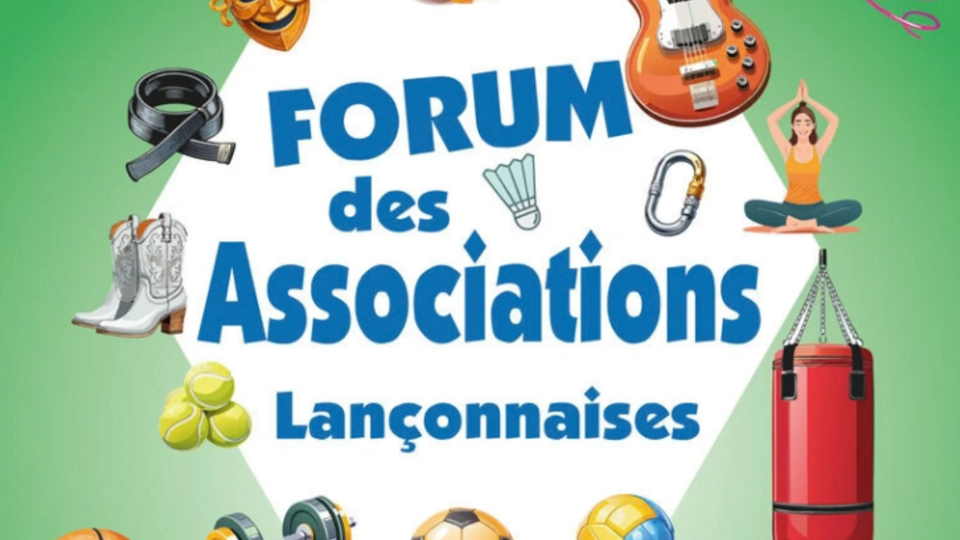 Le club au forum des association le 7 Sept. 2024